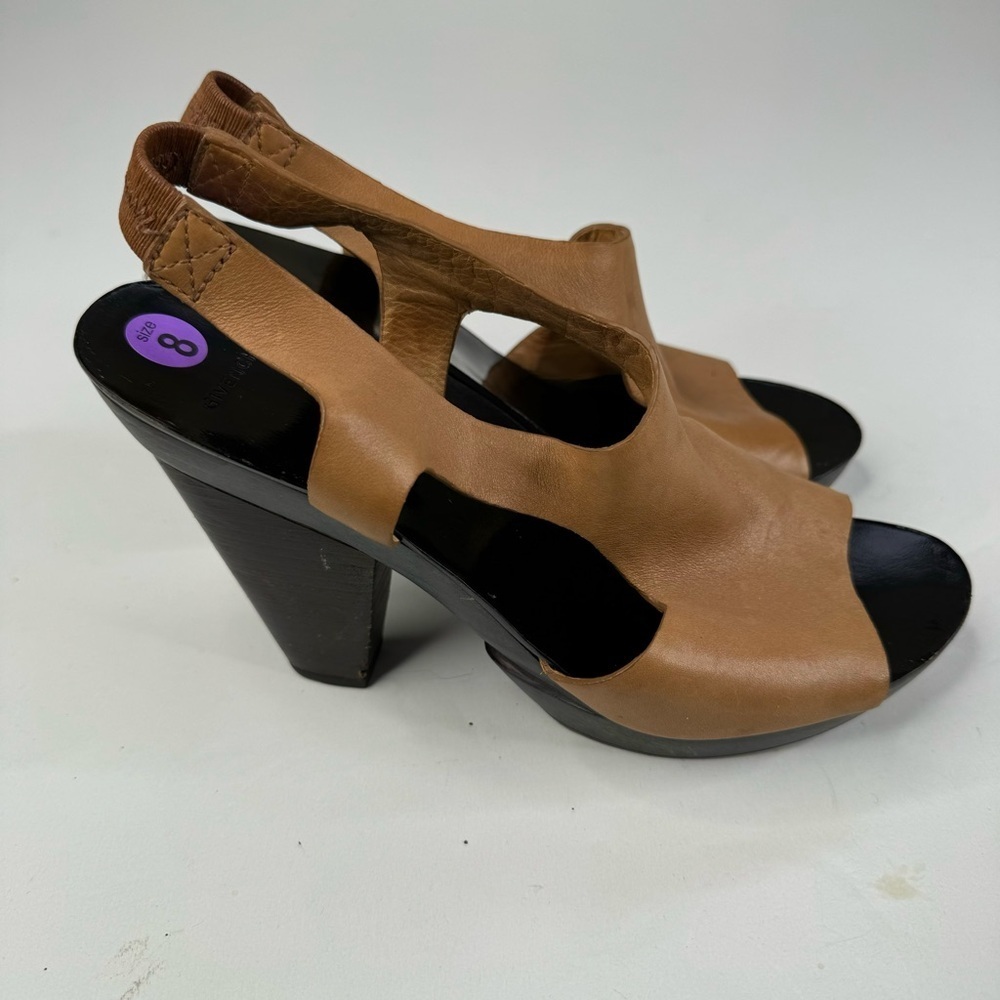 Givenchy Women’s Leather Heeled Sandals Size 39
